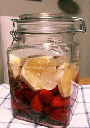 いちご1パックで作る♪いちご酒♡-レシピのメイン写真