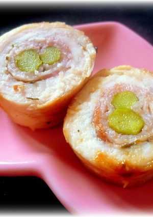 アスパラのベーコン＆鶏肉巻き-レシピのメイン写真