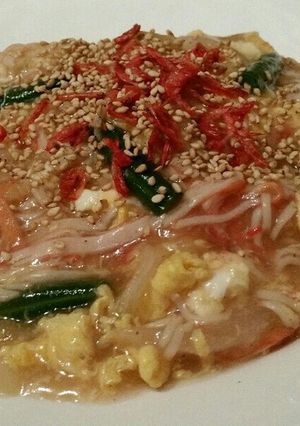 桜えび香る☆簡単カニカマde中華丼-レシピのメイン写真