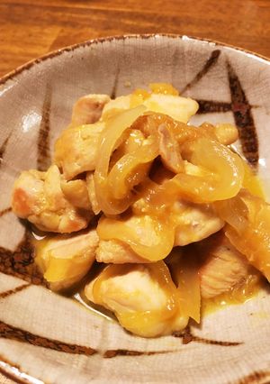 鶏胸肉のオレンジジュース煮-レシピのメイン写真