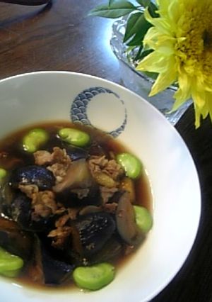 ★豚肉となすの煮物★-レシピのメイン写真