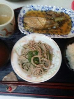 血管プラークダイエット735(鮃と蕎麦)-レシピのメイン写真
