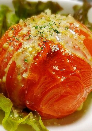 ◆まるごと焼きトマトのジューシーサラダ◆-レシピのメイン写真