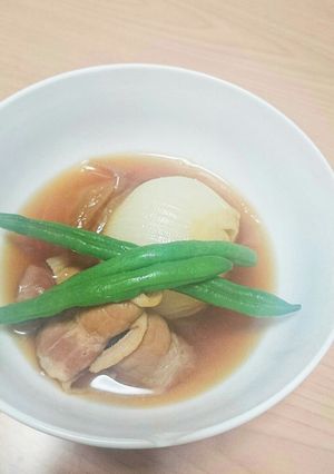 玉ねぎのめんつゆ煮-レシピのメイン写真