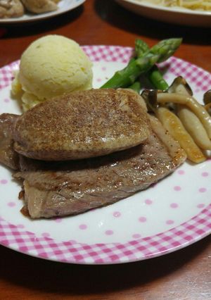 ☆ぶりの白子&ステーキ☆-レシピのメイン写真