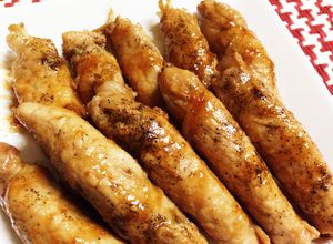 豚ロース薄切り肉でもやし巻き巻き生姜焼き-レシピのメイン写真
