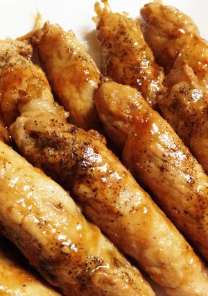 豚ロース薄切り肉でもやし巻き巻き生姜焼き-レシピのメイン写真