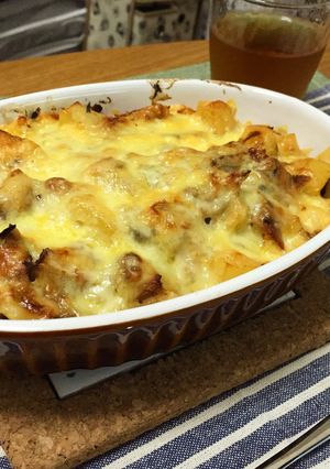 さば缶で作る 鯖とじゃがいものドリア-レシピのメイン写真