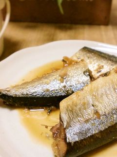 ぱぱっと!さんまの生姜煮-レシピのメイン写真