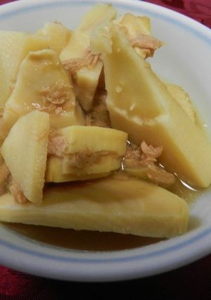 筍とシーチキンの簡単煮もの-レシピのメイン写真