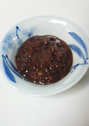 たかきびと小豆の餡子-レシピのメイン写真