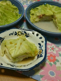 簡単♫キャベツのレンジ蒸し♫-レシピのメイン写真