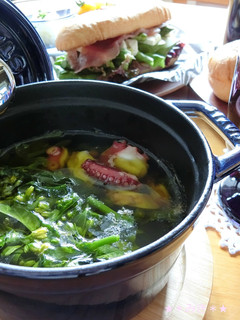 BBQにも☆タコと菜の花のアヒージョ-レシピのメイン写真