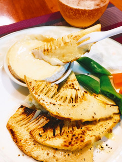 焼き筍の簡単チーズフォンデュ-レシピのメイン写真