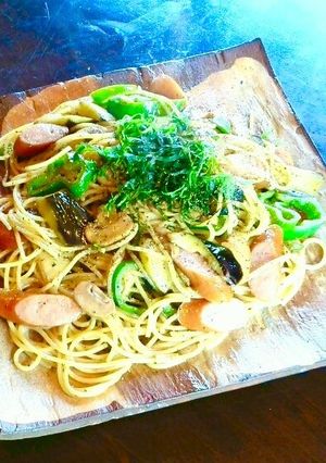 冷蔵庫掃除にもなる美味しいパスタ❗️-レシピのメイン写真