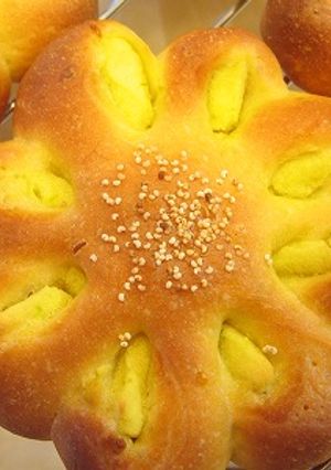 パンプキンフラワー-レシピのメイン写真