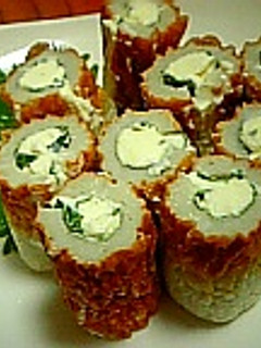 ちくわに大葉とチーズを入れちゃった♪-レシピのメイン写真