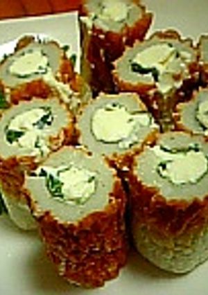 ちくわに大葉とチーズを入れちゃった♪-レシピのメイン写真