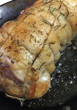 鳥のもも肉でローストチキン-レシピのメイン写真