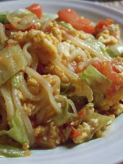 サラダうどんが焼きうどんに!?-レシピのメイン写真