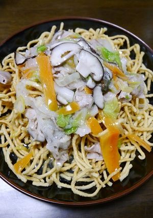 簡単！基本のかたやきそば-レシピのメイン写真