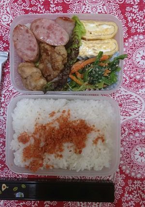 男子高校生お弁当４月２２日-レシピのメイン写真