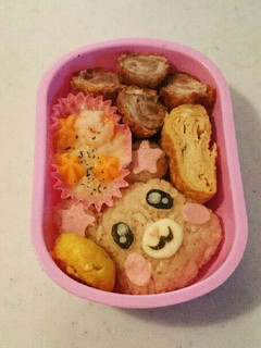 簡単!モフルン弁当-レシピのメイン写真