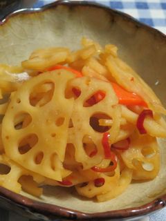 レンコンきんぴら-レシピのメイン写真