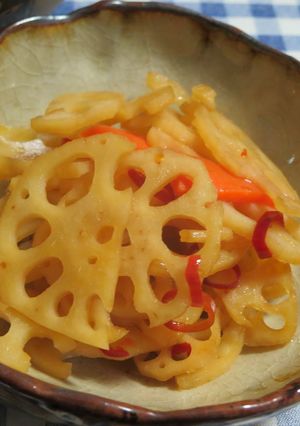 レンコンきんぴら-レシピのメイン写真