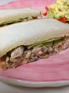 ごぼうとささ身のマヨ胡麻サンド-レシピのメイン写真