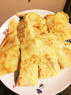 余った餅&たこ焼き粉で!チヂミ-レシピのメイン写真