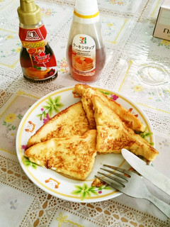 食パンで簡単フレンチトースト-レシピのメイン写真