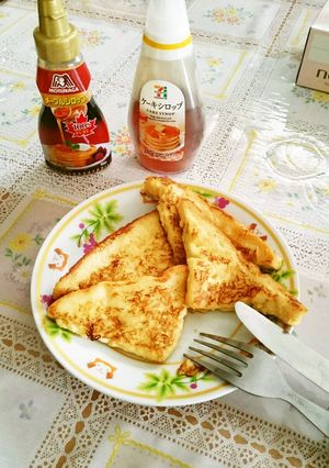 食パンで簡単フレンチトースト-レシピのメイン写真