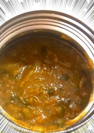 ニラと昆布茶の低脂質カレー-レシピのメイン写真
