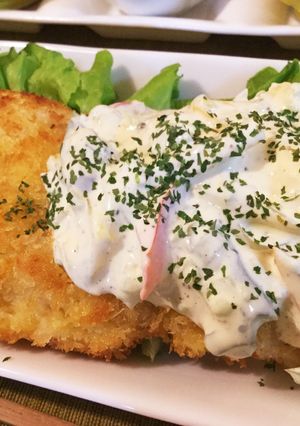 食べるタルタルソースと白身魚のフライ-レシピのメイン写真