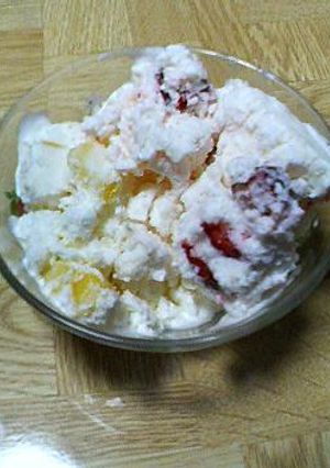 フローズンヨーグルト-レシピのメイン写真