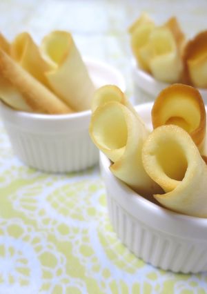 【意外に簡単】シガレットクッキー♪-レシピのメイン写真