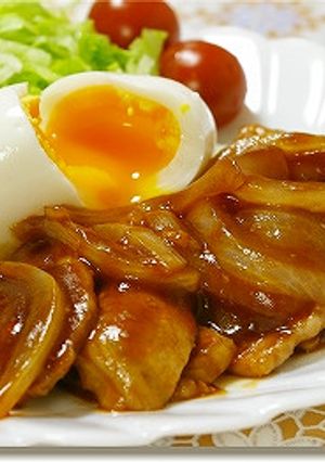 卵と一緒に★ポークチャップソテー-レシピのメイン写真