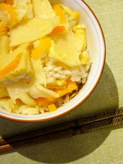 筍のみそ炊き込みご飯(液みそ使用)-レシピのメイン写真