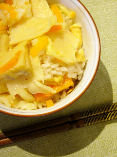 筍のみそ炊き込みご飯(液みそ使用)-レシピのメイン写真