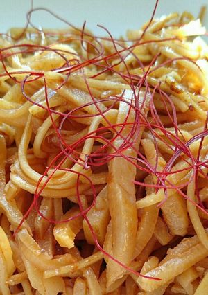 細切り筍のサンバルミーゴレン/香港鶏蛋麺-レシピのメイン写真