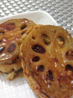 ★れんこんのはさみ焼き★-レシピのメイン写真