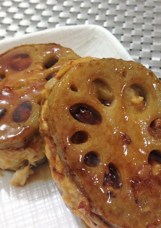 ★れんこんのはさみ焼き★-レシピのメイン写真