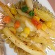 弁当に^^ポテトとミックスベジタボー^^