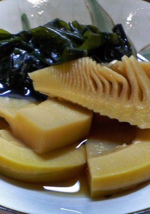 わかめとたけのこで若竹煮-レシピのメイン写真