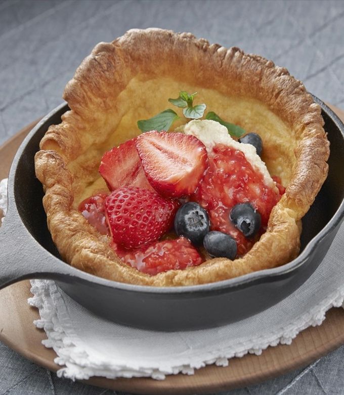 新品 Bluey 鋳鉄製 ブルーイ スキレット パンケーキミックス付き スキレットで♪ダッチベイビーパンケーキ♡ by リカちゃん