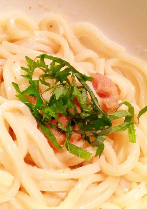 1番簡単!レンジde絶品☆明太子うどん-レシピのメイン写真
