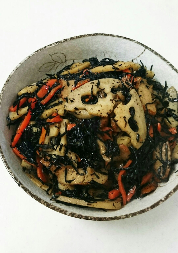 ひじきと蓮根の炒め煮-レシピのメイン写真