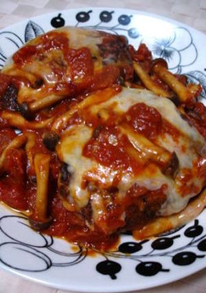 トマト缶で煮るだけ❤イタリアンハンバーグ-レシピのメイン写真