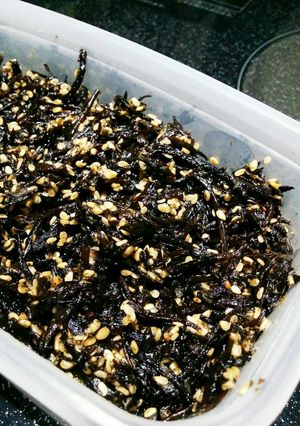 簡単作りおき、ご飯のお供のひじき佃煮-レシピのメイン写真